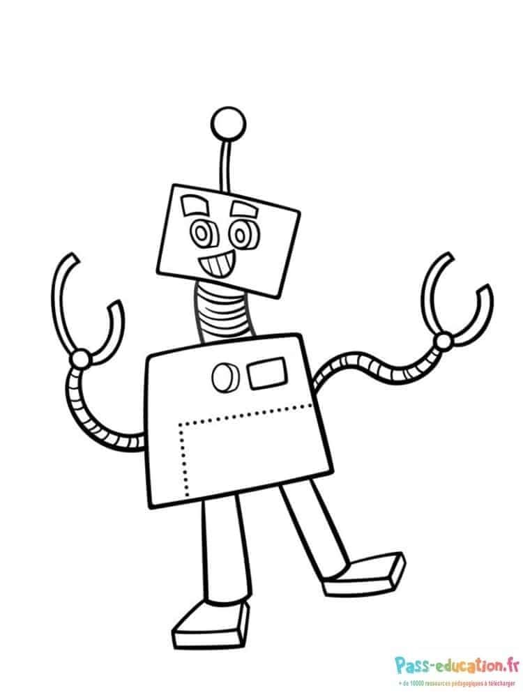 Robot souriant