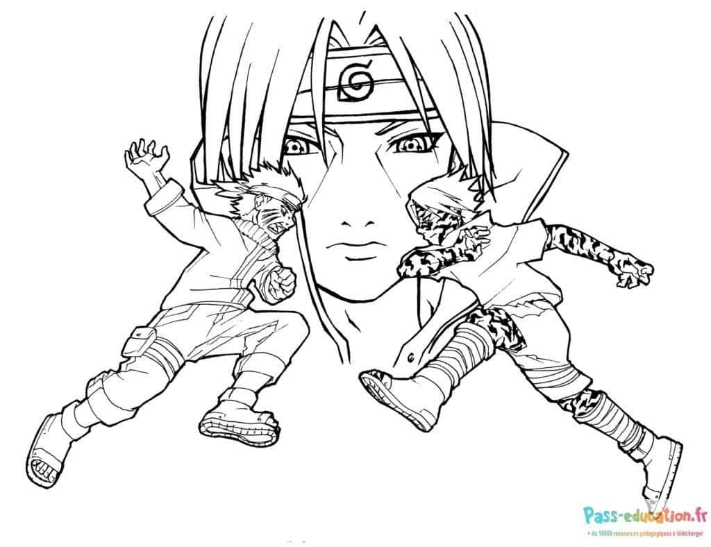 Sasuke en action