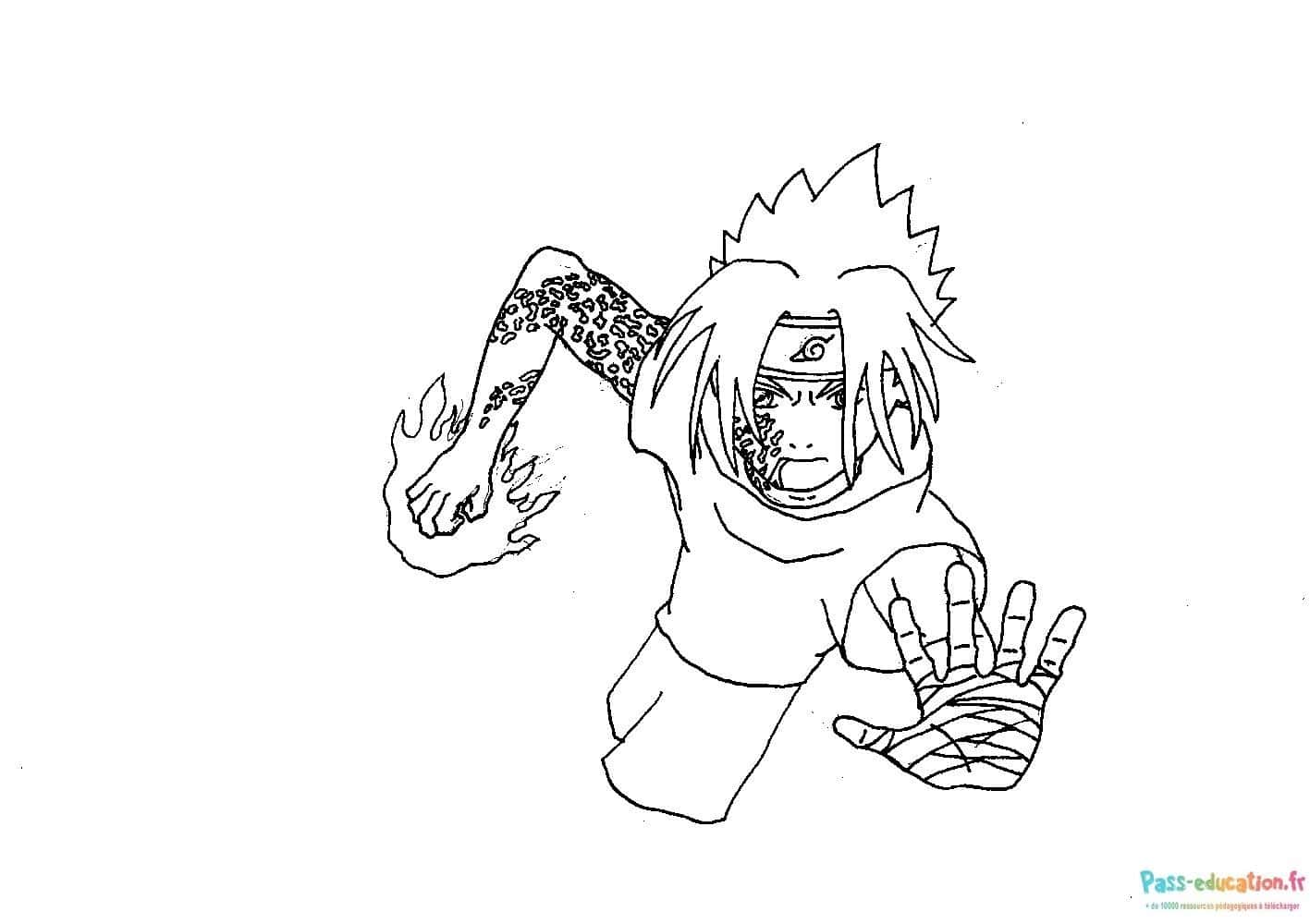 Sasuke en action