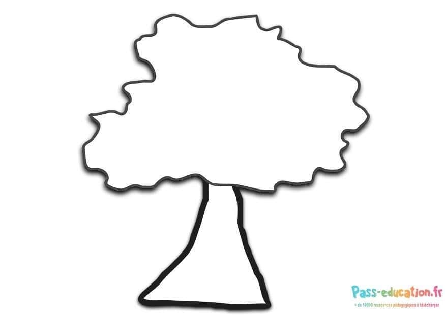 Arbre silhouette