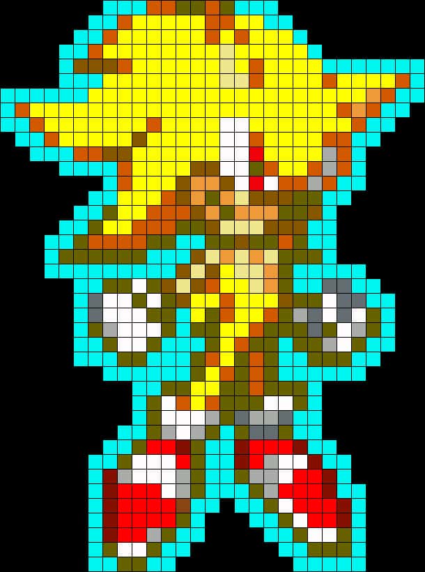 Sonic pixelisé