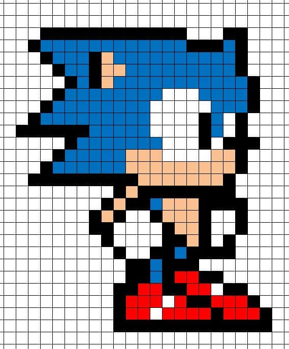 Sonic en pixels