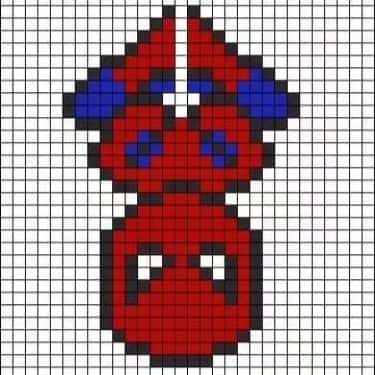 Spiderman Pixelisé