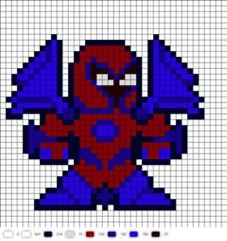 Spiderman Bleu Rouge