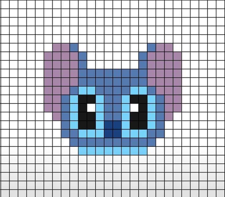 Stitch bleu