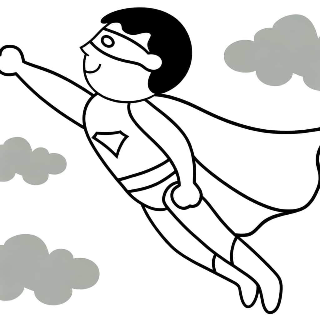 Super-héros volant