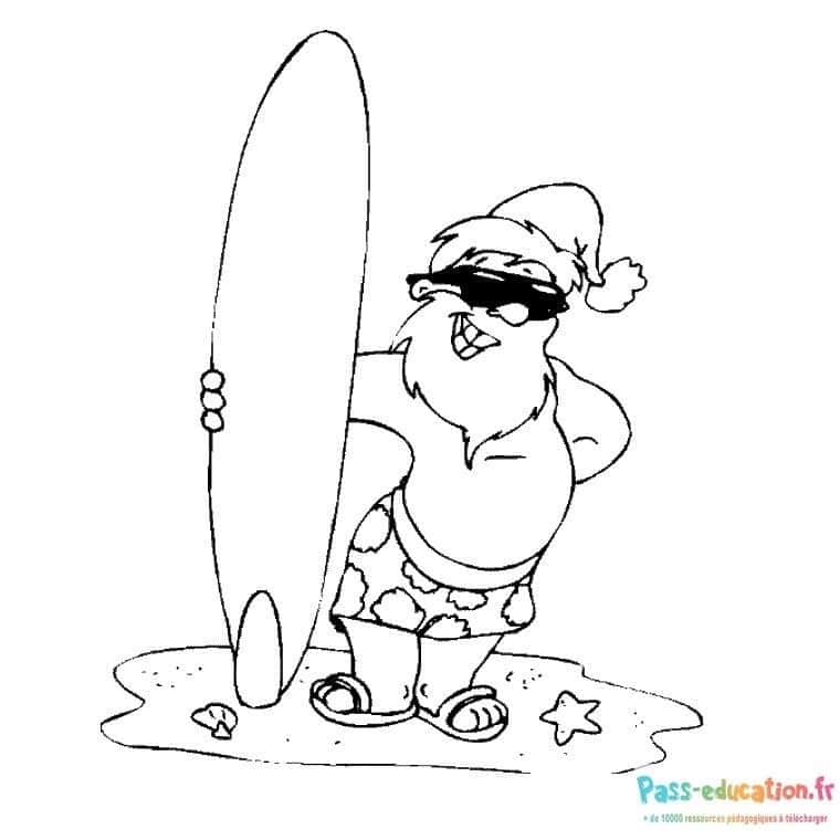 Surfeur Noël