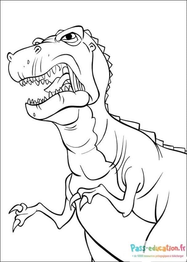 T-Rex souriant