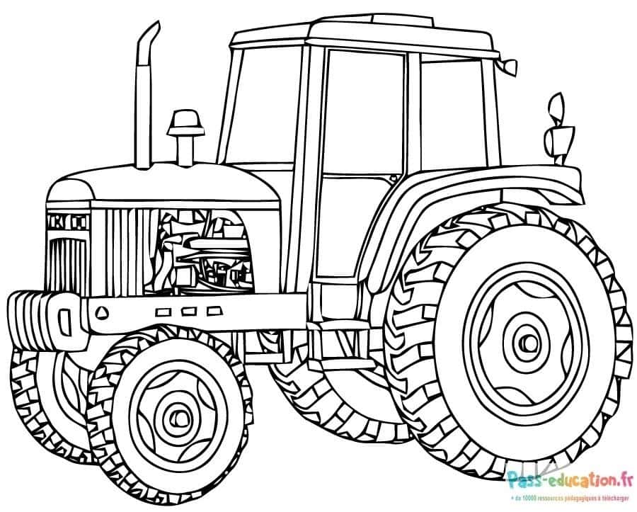 Tracteur agricole