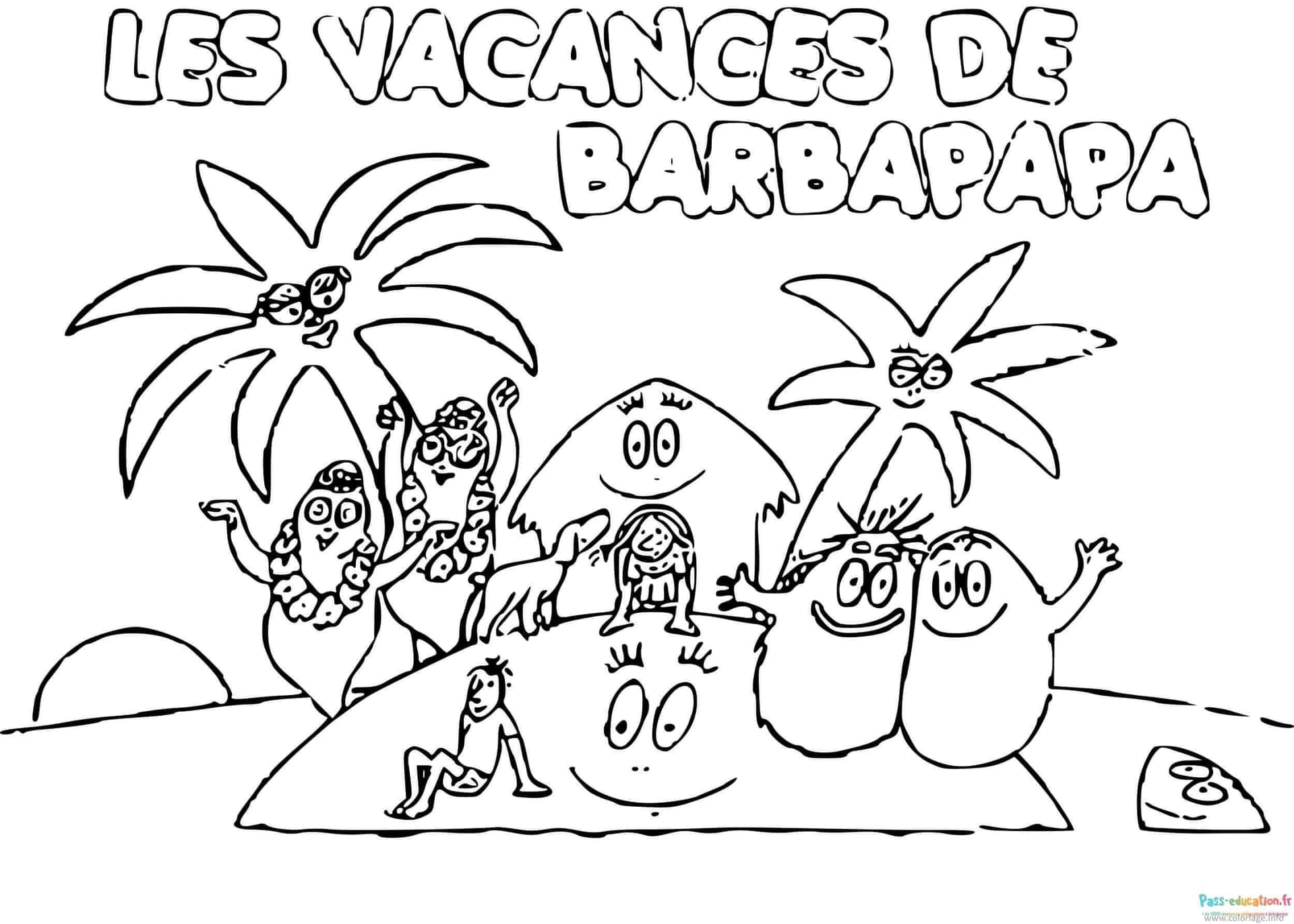 Vacances Barbapapa