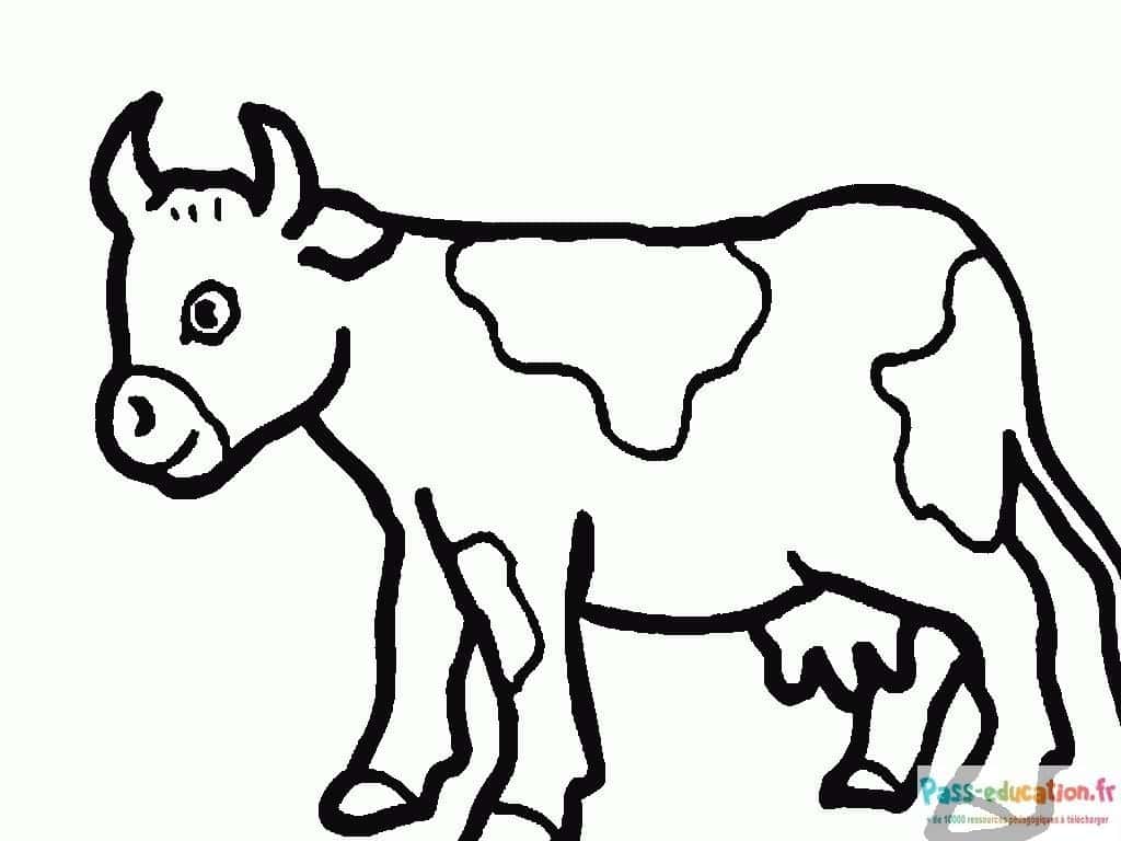 Dessin vache