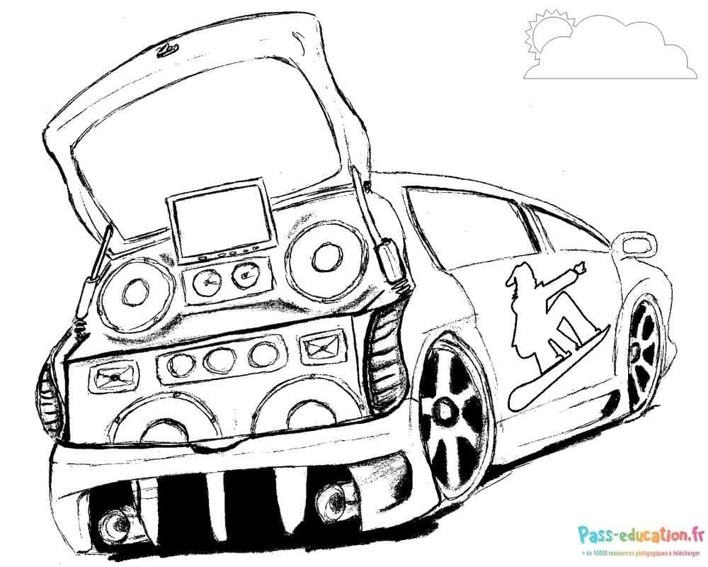 Voiture Boombox