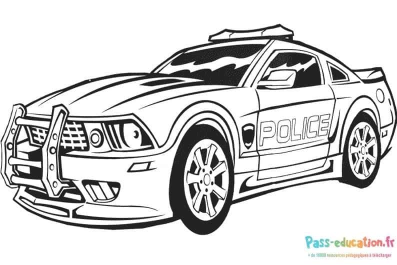 Voiture de police