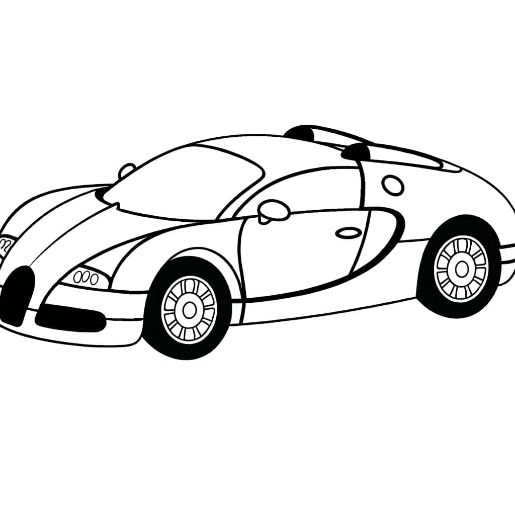 Voiture de sport Bugatti