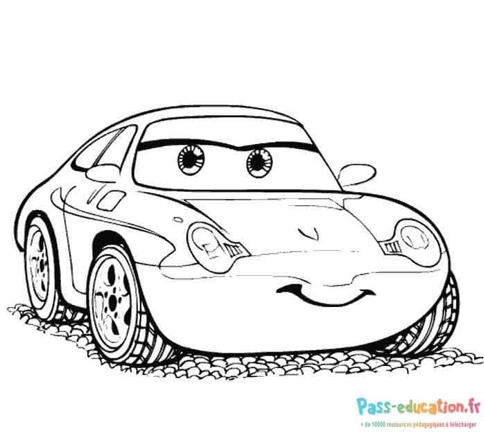 Voiture souriante