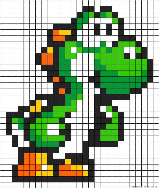 Yoshi pixelisé